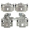 Teledu Front & Rear Brake Calipers w/ Bracket For 06-11 Civic Coupe 06-11 Civic Sedan
