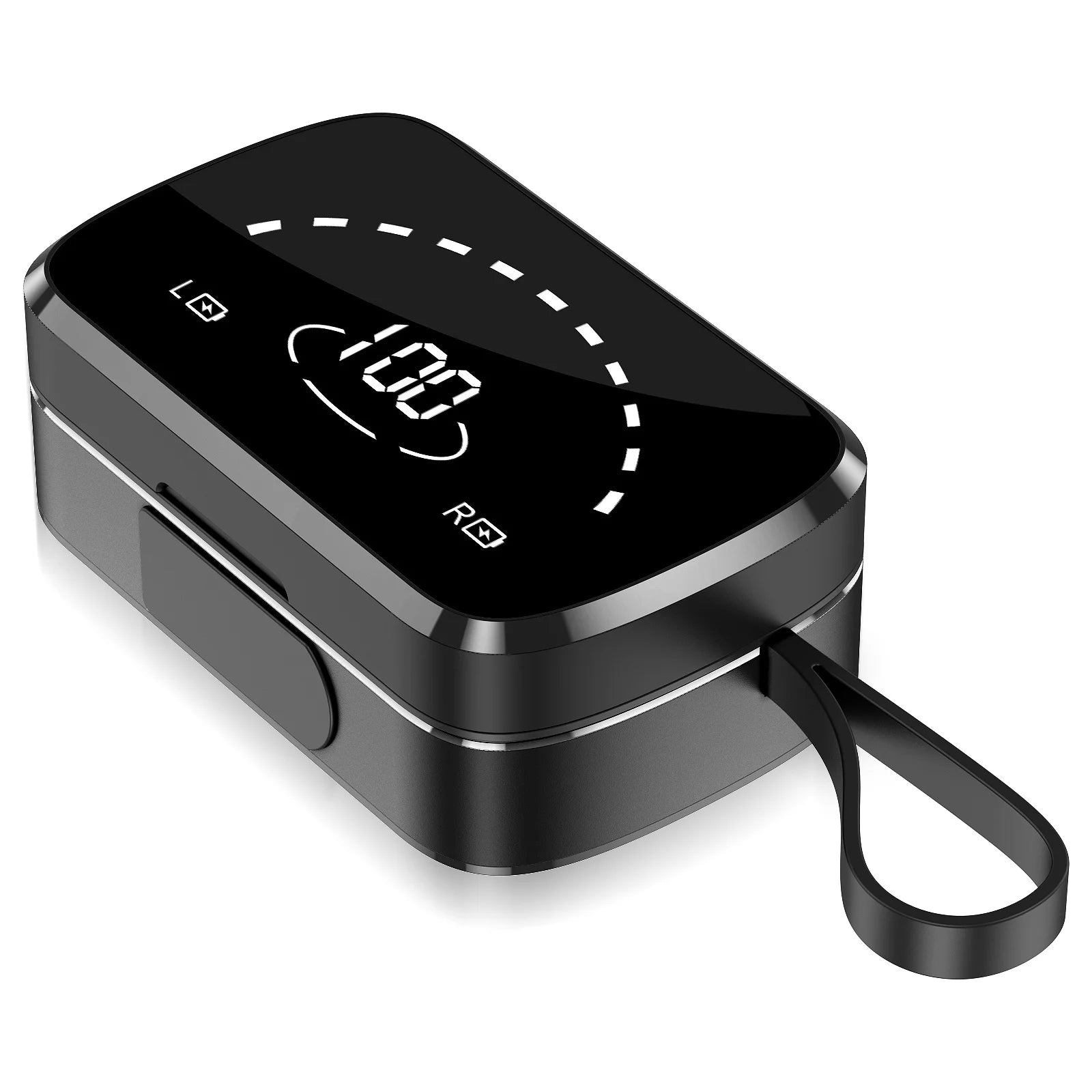 K2 Wireless Earbuds Bluetooth Sport Headphones Premium Fidelity Sound Quality Charging Case Digital LED Intelligence Display Earphones Built-in Mic Headset for Xiaomi Poco X3 Pro