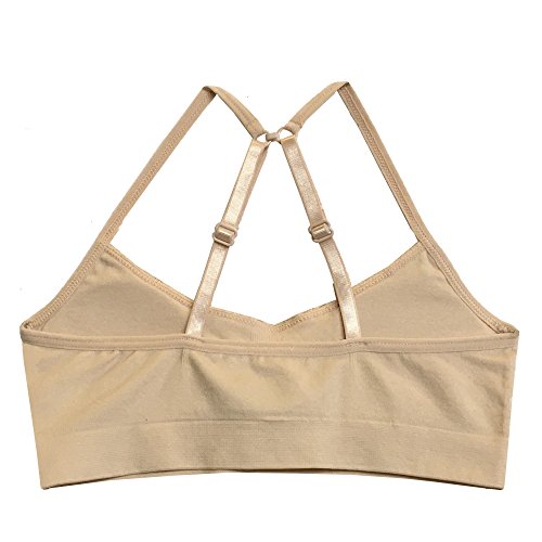 Girls Padded Training Bra - 4 Pack