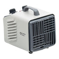 Comfort Zone Compact Portable Powerful Personal Utility Space Heater Fan, Gray