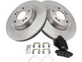 Front Brake Pad and Rotor Kit - Compatible with 2017 - 2018 Hyundai Elantra Sport