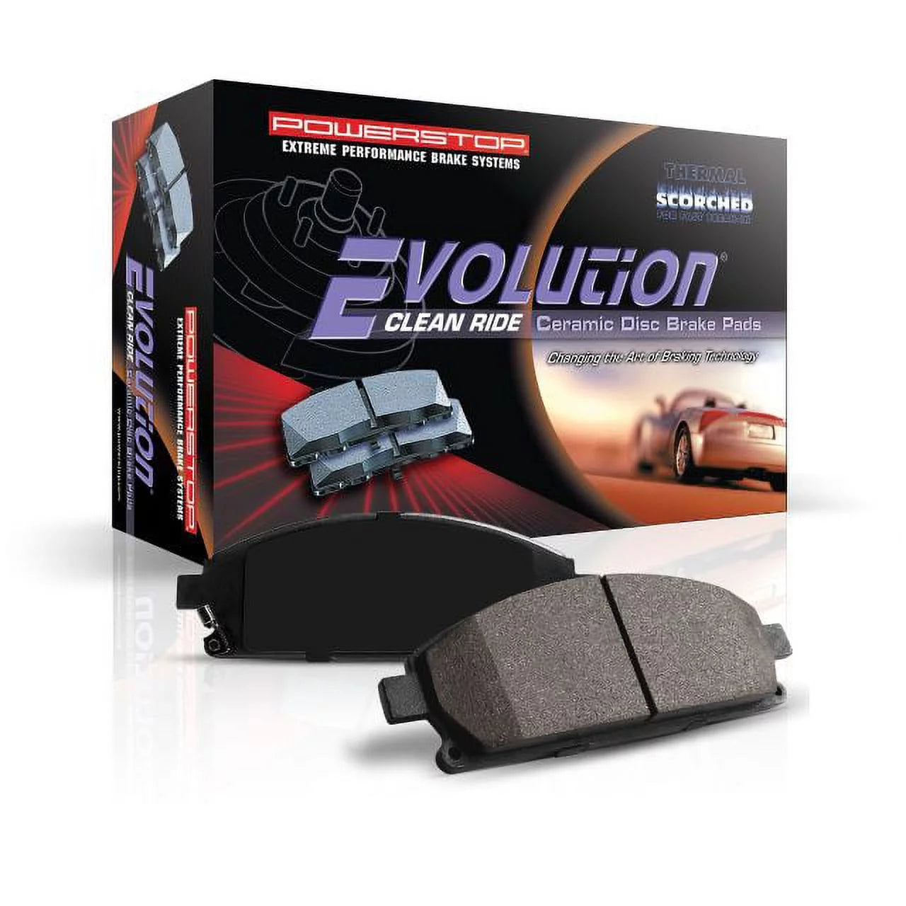 Power Stop Rear Z16 Evolution Ceramic Brake Pads 16-1746 Fits 2018 Ram ProMaster 2500