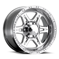 Raceline 886-RENEGADE 16 Cast Aluminum Wheel, RENEGADE 6 POLISHED 16X8 6X5.5 0mm