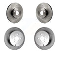Front Rear Disc Brake Rotors Kit For Toyota Corolla Matrix Scion tC Pontiac Vibe Celica K8-101298