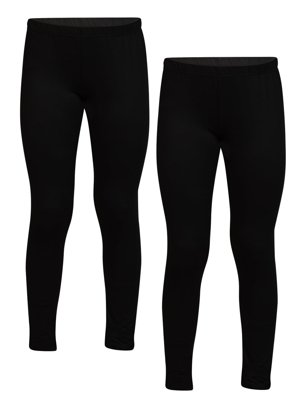 Popular Girls Buttery Soft Ankle Legging - 2 Pack