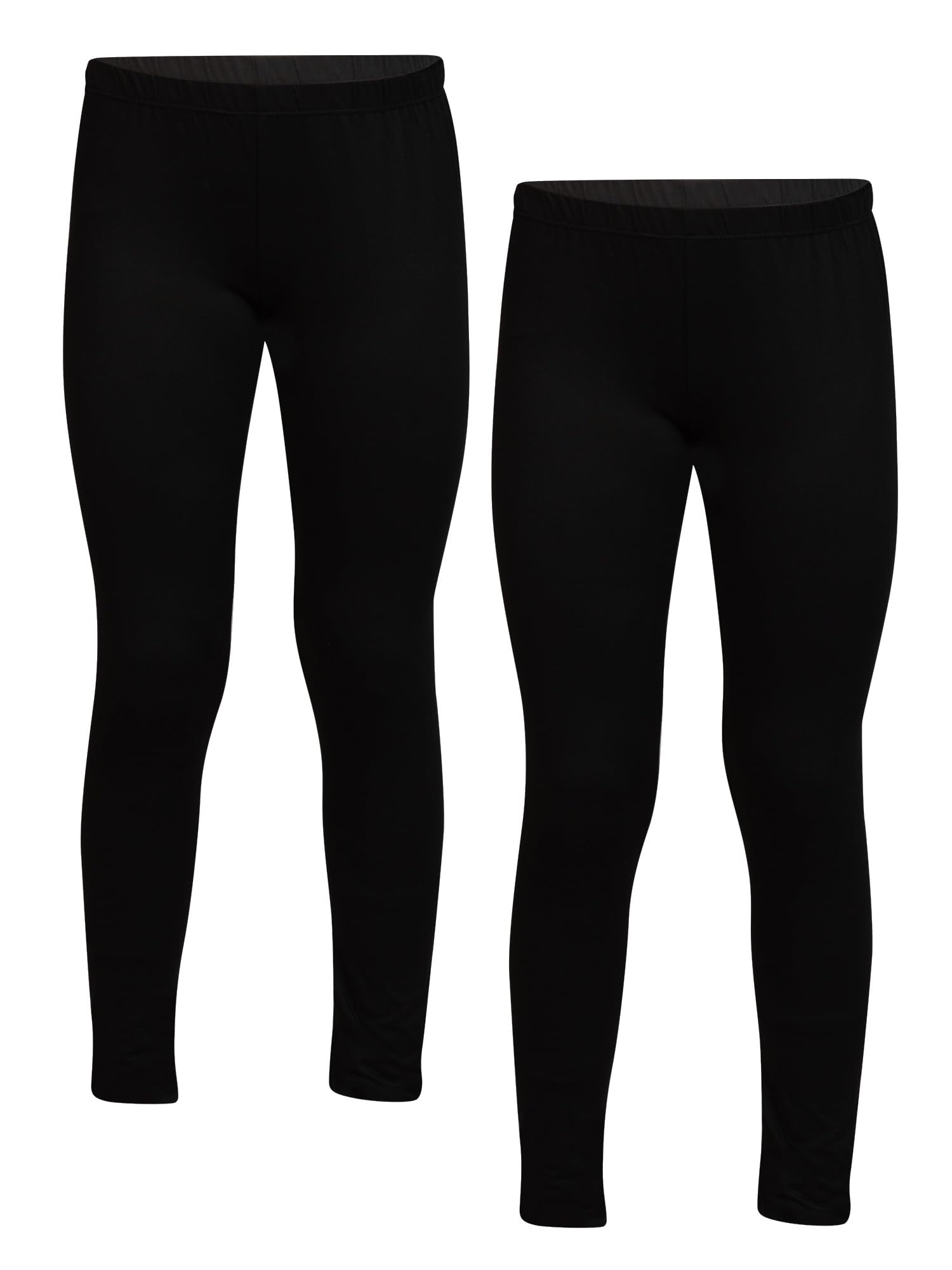 Popular Girls Buttery Soft Ankle Legging - 2 Pack