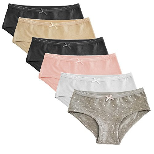 Girls Hipster Panty - 6 Pack