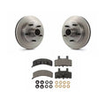 Teledu Front Ceramic Brake Pad & Rotor Kit For 1994-1999 Dodge Ram 1500 RWD 295mm Dia