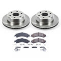 Ultimate Brakes Rear Ceramic Brake Pad and Rotor Kit with Hardware WM80749