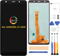 for Samsung Galaxy A7 2018 A750 ¡¾OLED¡¿ SM-A750G/DS 6.0inch LCD Display Screen Replacement Touch Screen Digitizer Full Assembly Repair Kits,with Free Screen Protector+Tools (OLED)