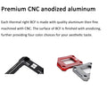 Intel 12th generation CPU Corrector Frame for LGA1700-BCF Anti-Bending, Aluminum CPU Fixing Corrector, CPU Stress Bending Fixed Backplane (Black)