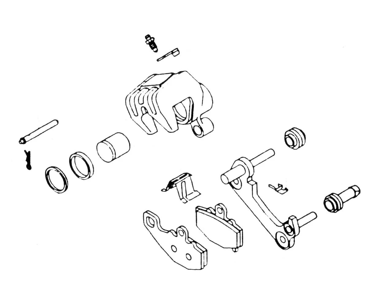 K&L Supply 32-1152 Brake Caliper Rebuild Kit