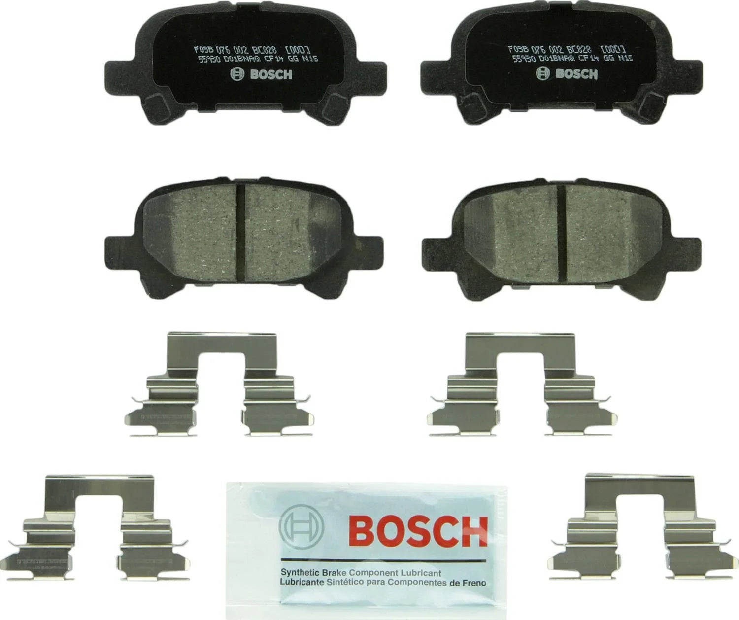 Bosch BC828 Bosch QuietCast Brake Pad Ceramic Brake Pads