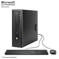 HP EliteDesk 800 G1 SFF Desktop PC, Intel Core I7-4790 3.6Ghz, 16G DDR3, 1T SSD, VGA, DP, WIFI, BT, DVDRW, Windows 10 Pro 64 Bit Used Grade A