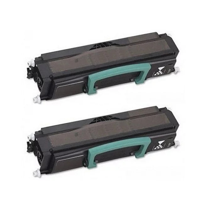 PrinterDash Compatible MICR Replacement for E450DN High Yield Toner Cartridge (2/PK-11000 Page Yield) (E450H31E_2PK)