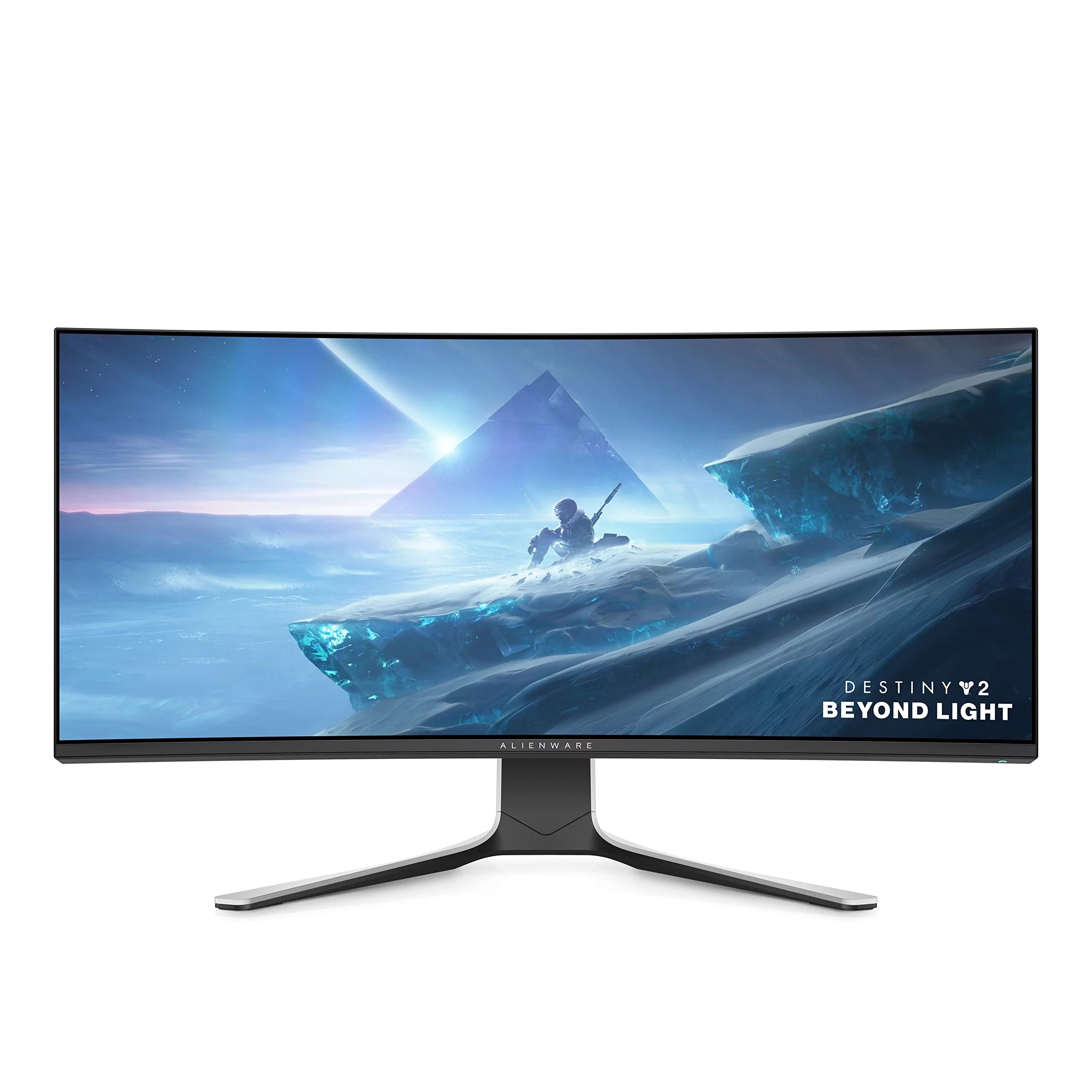 Alienware 38 Class UW-QHD+ Curved Screen Gaming LCD Monitor, 21:9, White