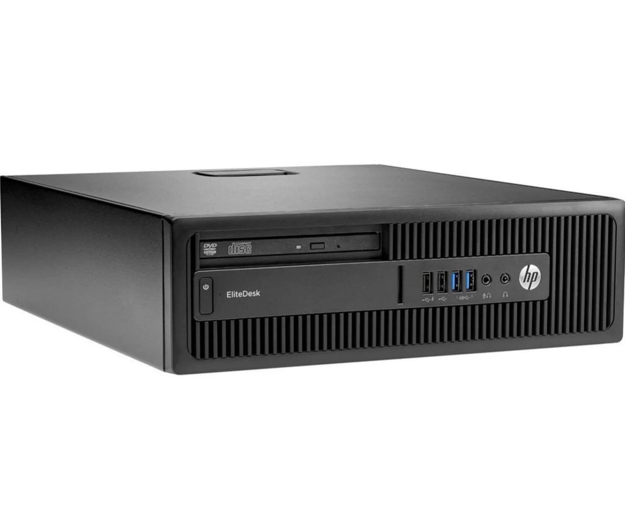 Open Box HP ELITEDESK 800 G1 SFF INTEL I7-4790 3.6GHz 8GB 240GB SSD WIN 11 PRO - BLACK