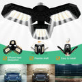 LED Garage Light, 80W LED Shop Light with 3 Deformable LED Panels, 8000LM LED Garage Lighting, LED Lights for Garage, Basement, Cool White