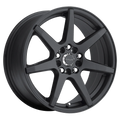 Raceline 131B-EVO 18 Cast Aluminum Wheel, EVO BLACK 18X7.5 5X110/5X114.3 +42mm