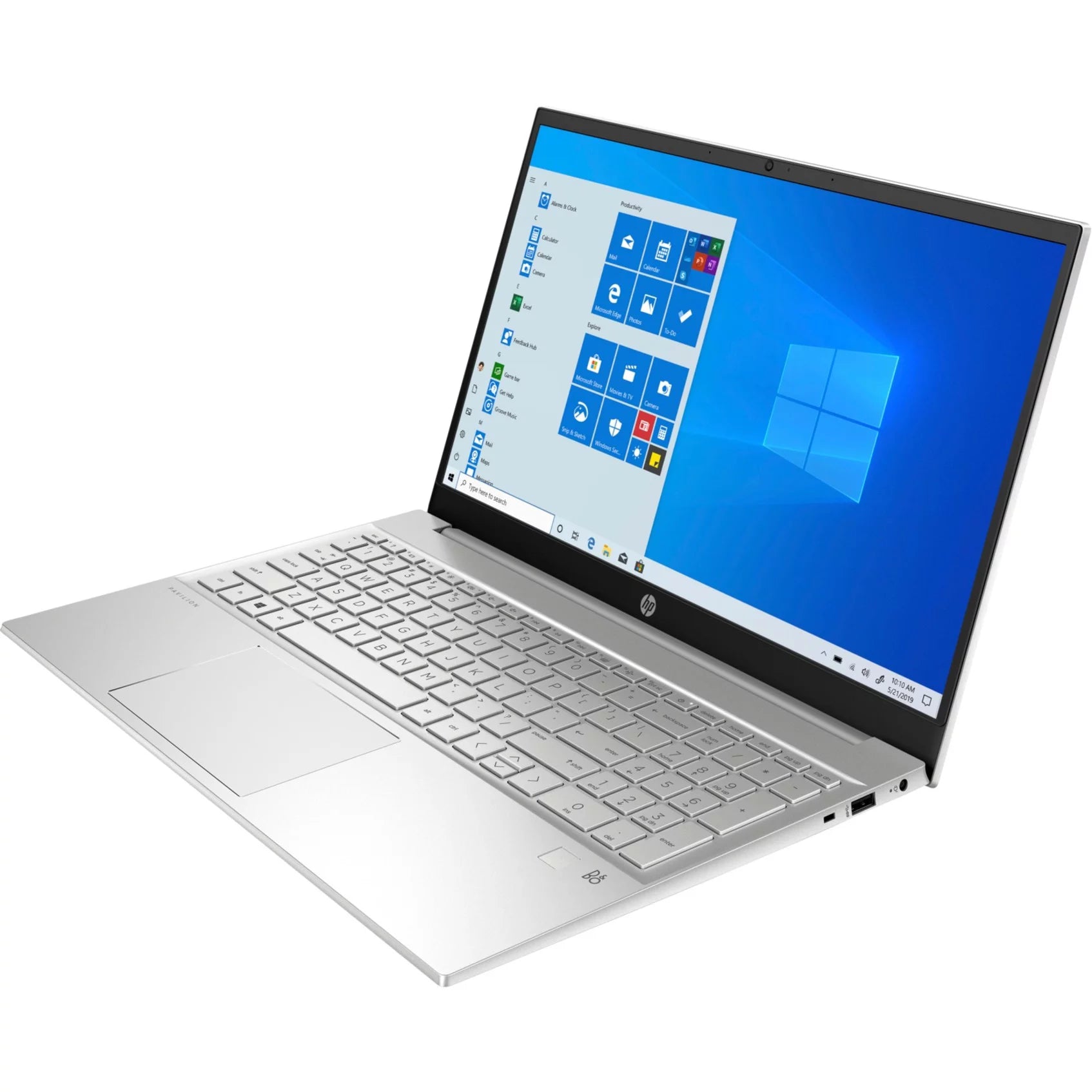 Restored HP Pavilion 15.6 Full HD Touchscreen Laptop, Intel Core i7 i7-1165G7, 16GB RAM, 1TB SSD, Windows 10 Pro, Natural Silver Aluminum, 15-eg0025cl (Refurbished)