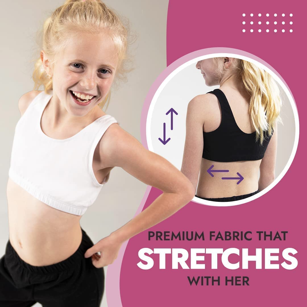 Girls Racerback Sports Bra
