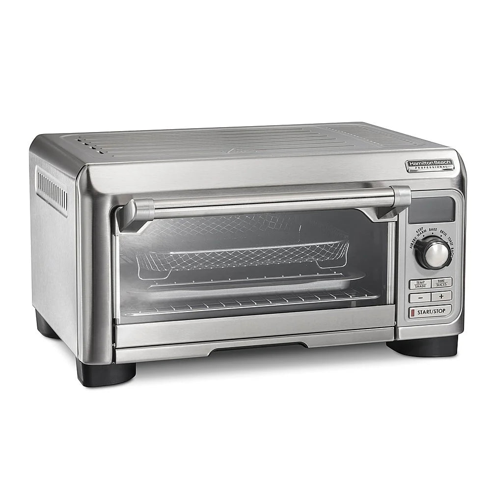 Professional 55 Cubic Foot Air Fry Digital Toaster Oven - STAINLESS STEEL