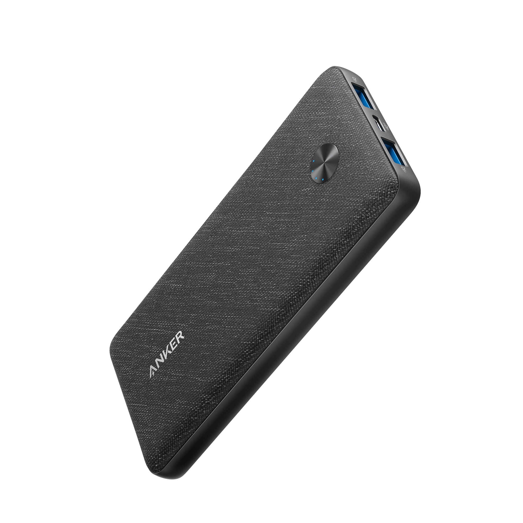 Anker PowerCore III Sense 10K USB-C Portable Battery Charger, Black