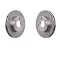 Front Disc Brake Rotors Pair For Mazda Protege Ford Escort Mercury Tracer Kia Rio Aspire 323 K8-100131