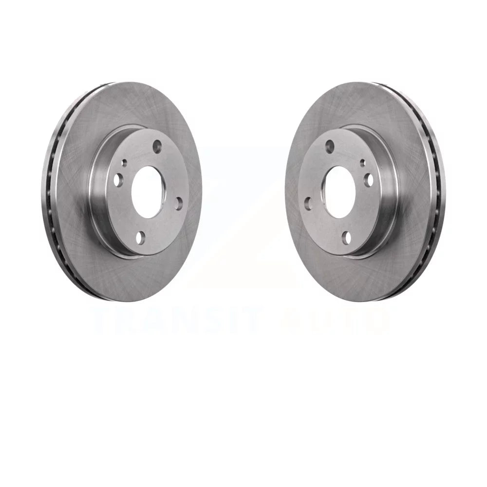 Front Disc Brake Rotors Pair For Mazda Protege Ford Escort Mercury Tracer Kia Rio Aspire 323 K8-100131