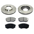 Teledu Front Brake Pad and Rotor Kit For Tacoma 95-04 Toyota Tacoma 2.4L 4 Cyl 2.7L