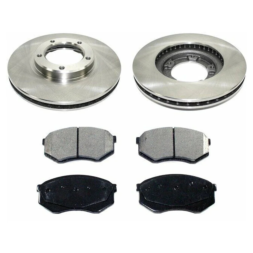 Teledu Front Brake Pad and Rotor Kit For Tacoma 95-04 Toyota Tacoma 2.4L 4 Cyl 2.7L