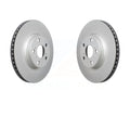 Front Coated Disc Brake Rotors Pair For Toyota Corolla Scion xD Matrix Pontiac Vibe KG-100287