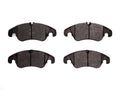 Front Brake Pad Set - Compatible with 2010 Ford Focus RS
