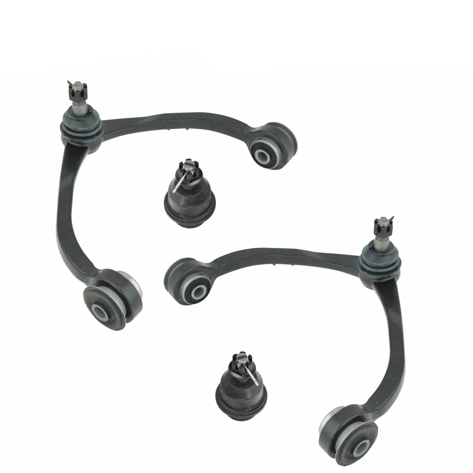Control Arm Upper & Ball Joint Lower Front Kit Set of 4 For Dodge Mitsubishi Ram