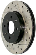 StopTech 127.34061L StopTech Sport Rotors; Drilled And Slotted; Rear Left; Fits select: 2004-2006 BMW X5 4.4I, 2002-2003 BMW X5 4.6IS