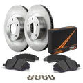 Max Advanced Brakes - Brake Kit for 2008 2009 2010 2011 Ford Focus Front Replacement Disc Brake Rotors and Ceramic Brake Pads