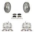 Transit Auto Front Disc Brake Caliper Coated Rotors And Ceramic Pads Kit For Nissan LEAF KCG-100720C