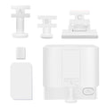 Dazzduo Smart Switch,APP Voice Compatible Button Pusher Bot Switch Button Pusher BT Wireless Switch Wireless Switch Button Bot Work APP Work APP Voice Pusher Bot Work Tuya