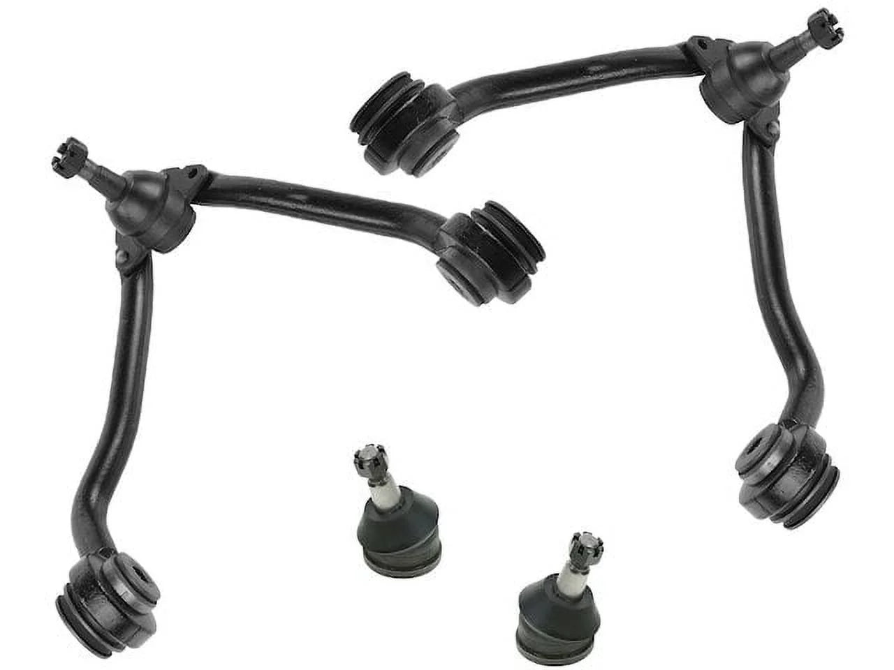 Front Control Arm and Ball Joint Kit 4 Piece - Compatible with 1996 - 2002 Chevy Express 3500 1997 1998 1999 2000 2001
