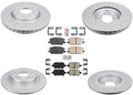 Coated Disc Brake Rotors Brake Pads for GM Malibu 16-21 W Electric Parking Brake