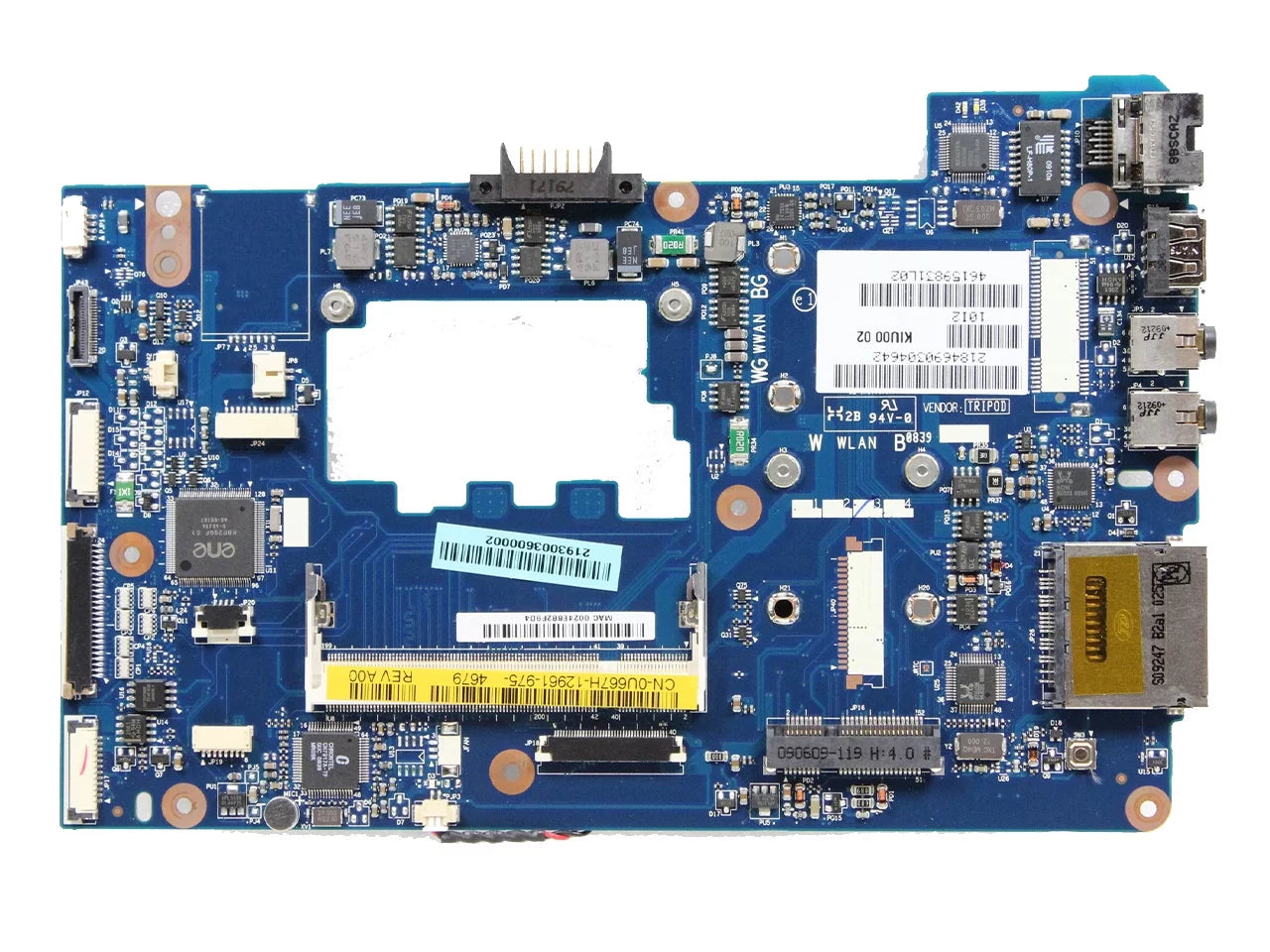 Pre-Owned Dell Inspiron Mini 12 1210 Laptop Motherboard DDR2 U667H 0U667H CN-0U667H LA-4501P(Like New)