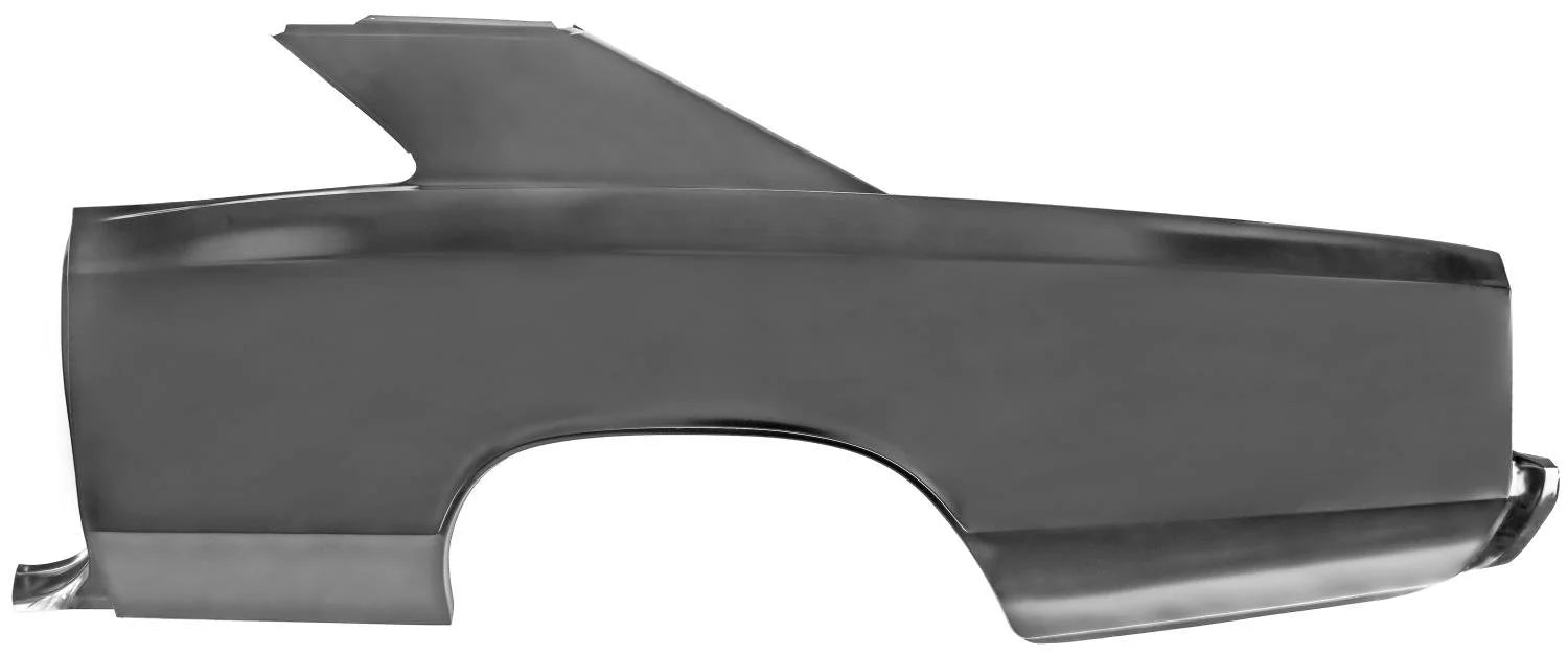 JEGS 78960 Full Quarter Panel 1966-1967 Chevrolet Chevelle Coupe Left/Driver Sid