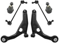 Control Arm Ball Joint Sway Bar Link Kit - 6 Piece - Compatible with 2009 - 2018 Dodge Journey 2010 2011 2012 2013 2014 2015 2016 2017