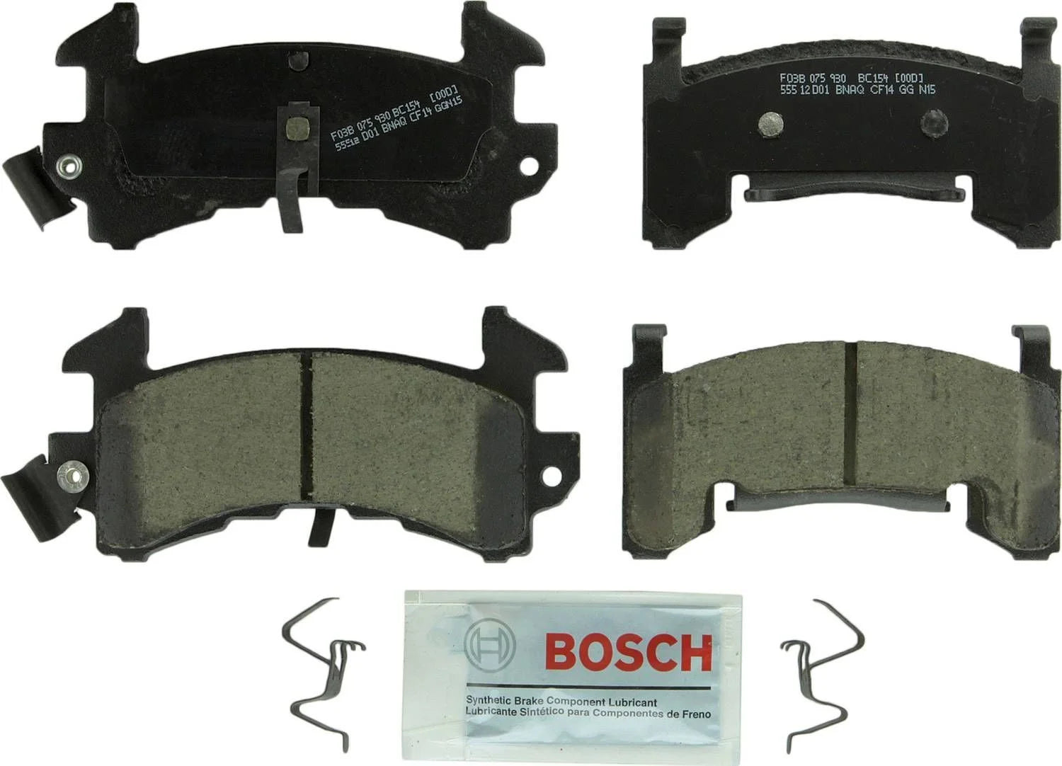 Bosch BC154 Bosch QuietCast Brake Pad Ceramic Brake Pads