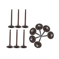 DNJ VK12201 Exhaust Intake Valve Kit Fits Cars & Trucks 1976-1979 Honda L4 1.5L, 1.6L SOHC 12V EV201 X6 IV201 X6