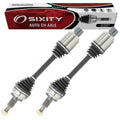 2 pc Sixity Front CV Axle Kit compatible with Dodge Ram 1500 2002-2010 - Pair Left Right Driver Passenger Complete Axle Shaft Assembly