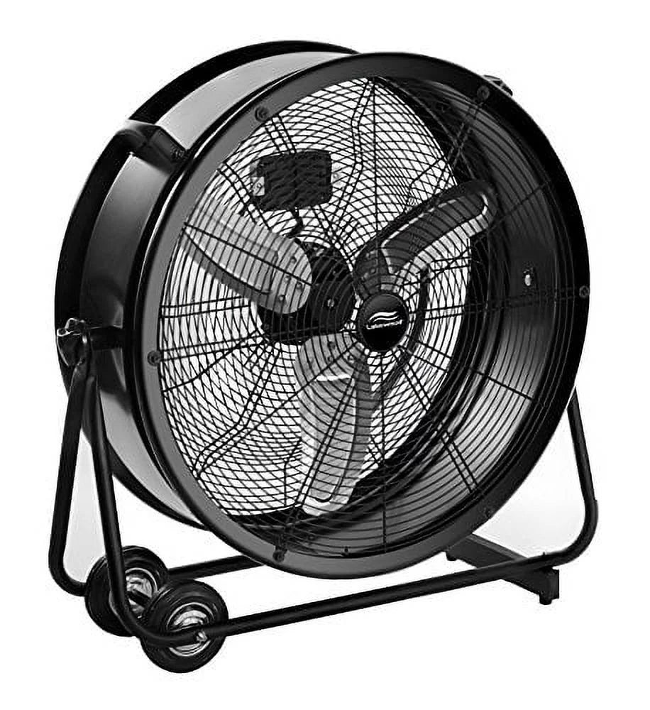 Lakewood 24-Inch Industrial Grade Drum Fan, LUF2402A-BM