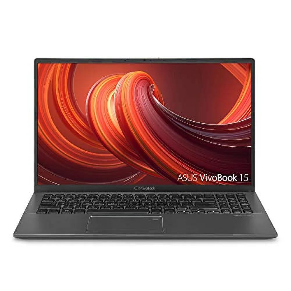 ASUS VivoBook 15 Thin & Light Laptop, 15.6 FHD Display, AMD Quad Core R7-3700U CPU, 8GB DDR4 RAM, 512GB PCIe SSD, AMD Radeon Vega 10 Graphics, Fingerprint, Windows 10 Home, Slate Gray, F512DA-NH77