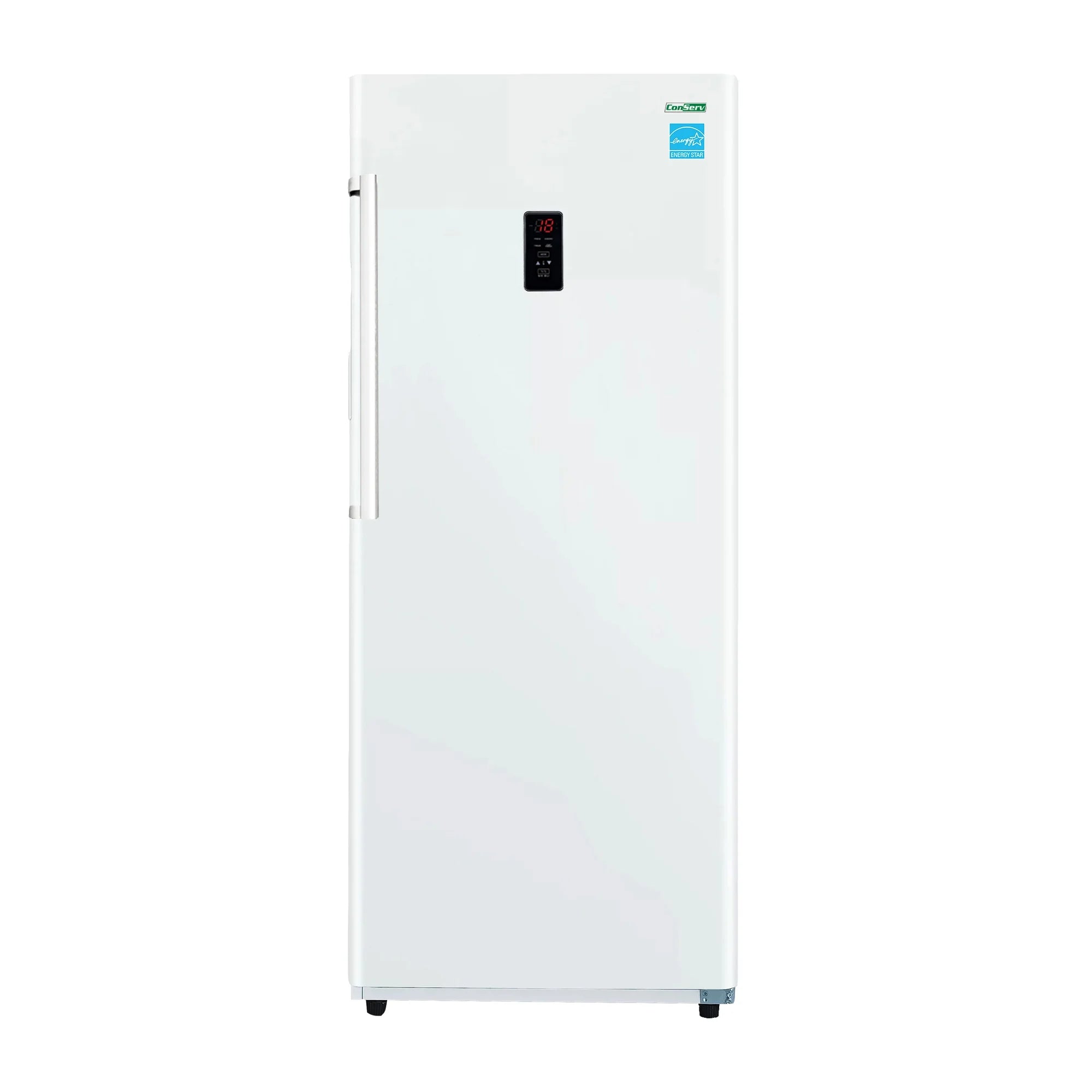 Conserv 17 cu. ft Convertible Upright Freezer/Refrigerator in White with Reversible Door, Low Sound and Energy Star Rated