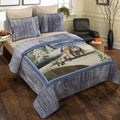 Full / Queen Bedding Set - 3 Piece - Montana Morning by Donna Sharp - Lodge Quilt Set with Full/Queen Quilt and Two Standard Pillow Shams - Machine Washable
